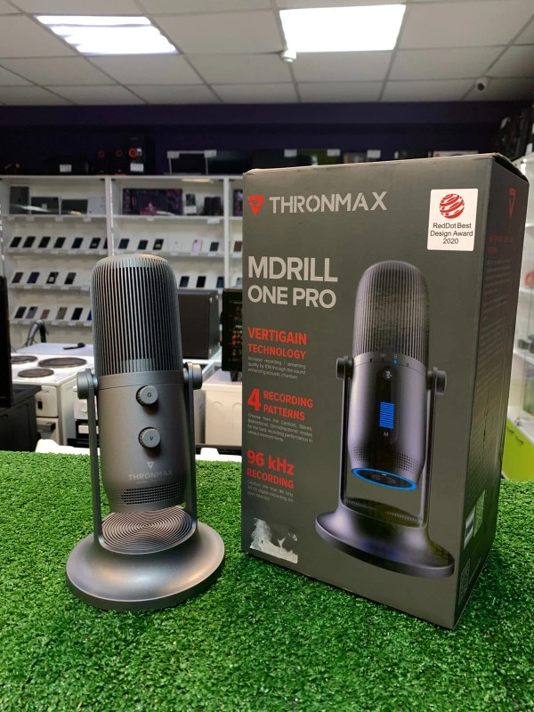 Thronmax MDRILL One Pro RGB USB-микрофон, 96kHz/24bit, черный