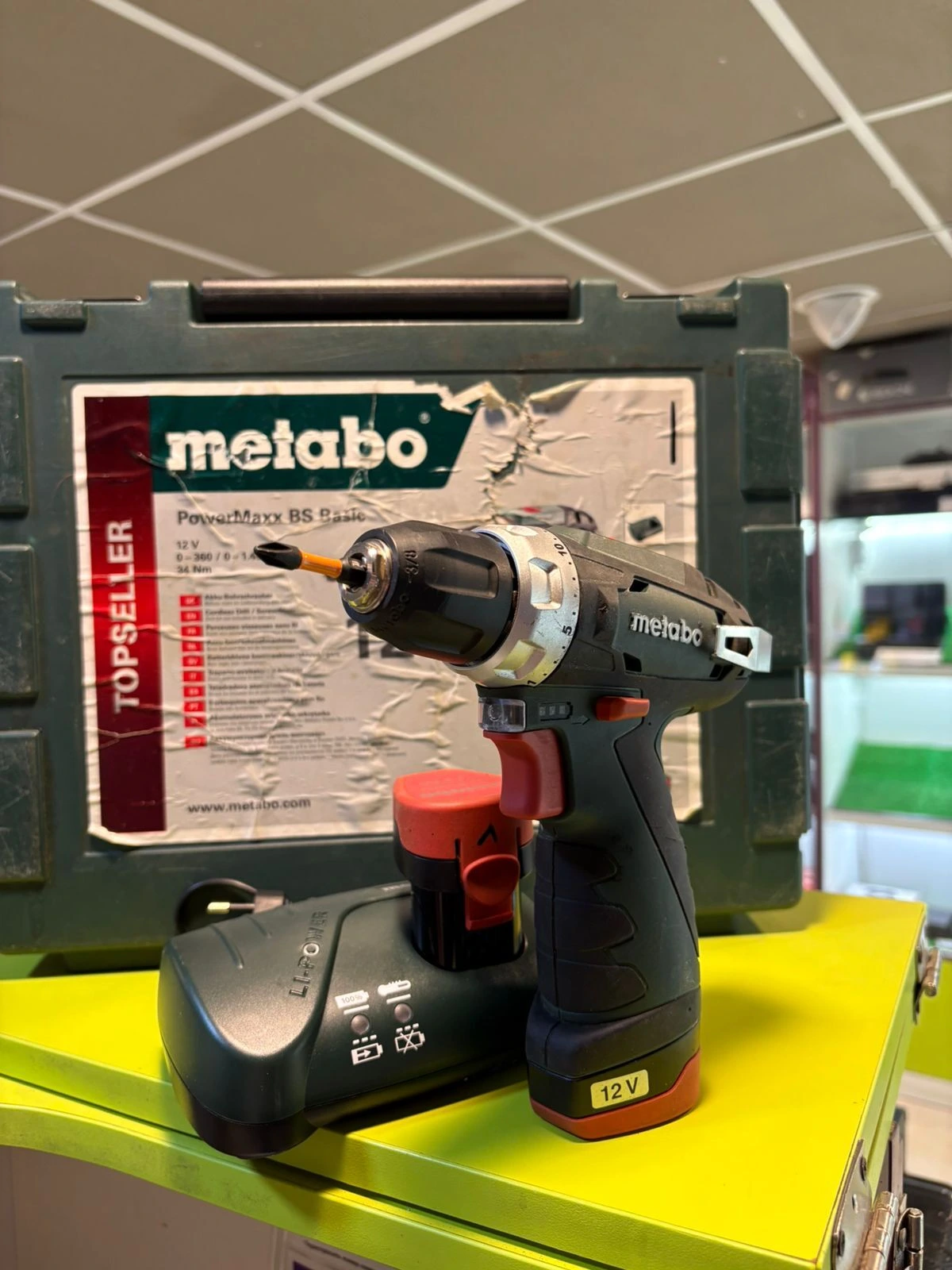 Дрель-шуруповерт Metabo PowerMaxx BS Basic 12V