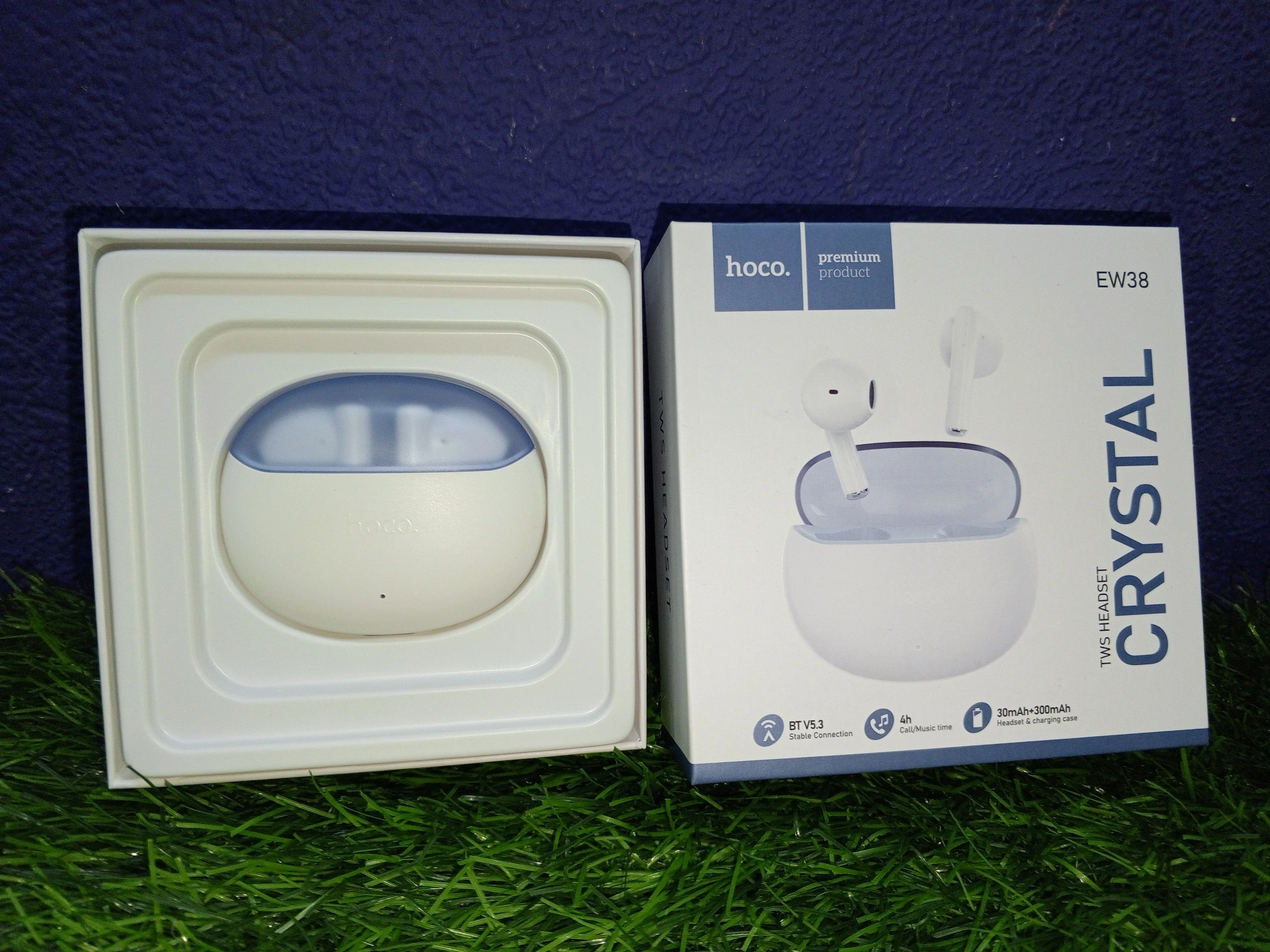 Bluetooth гарнитура Hoco EW38 (Белые)