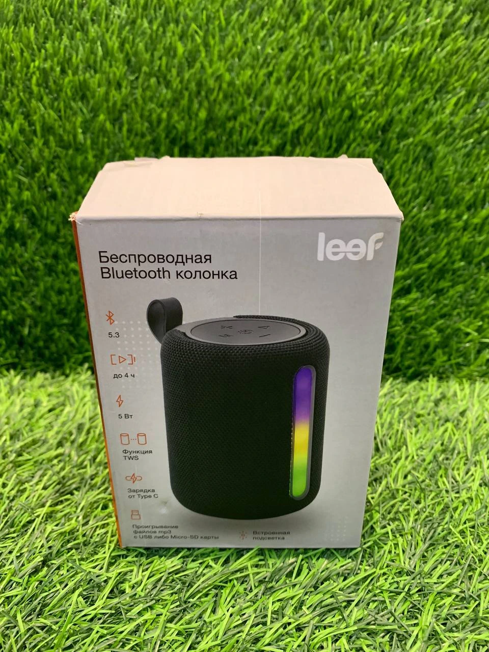 Портативная колонка LEEF LF SPK 01 black