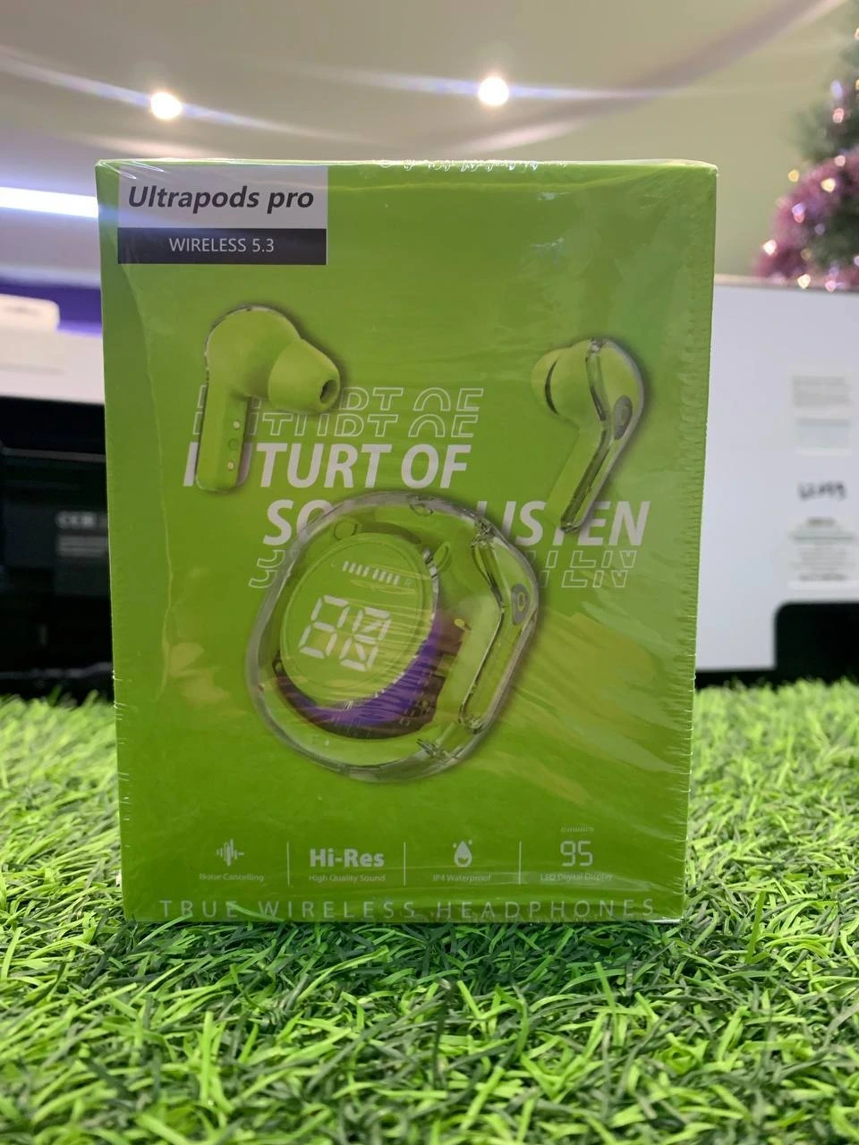 Новые наушники Ultrapods PRO (Зелёный)