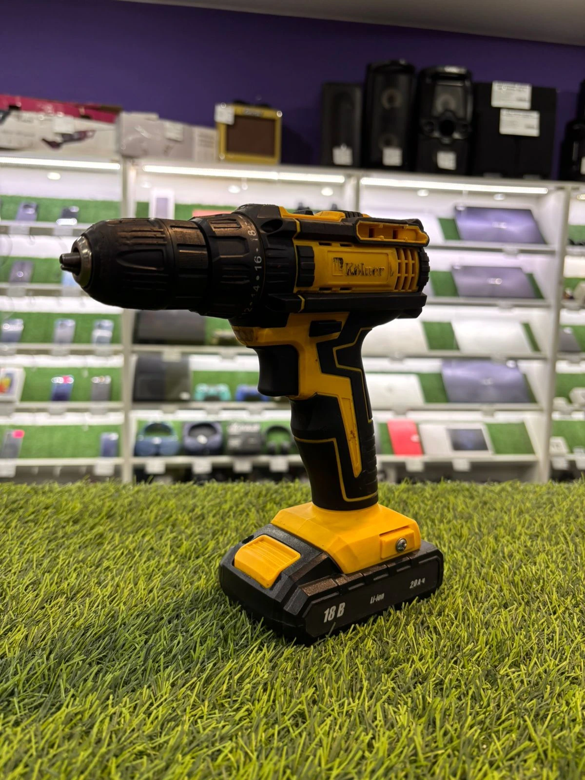 Шуруповерт KOLNER KCD 18/2L