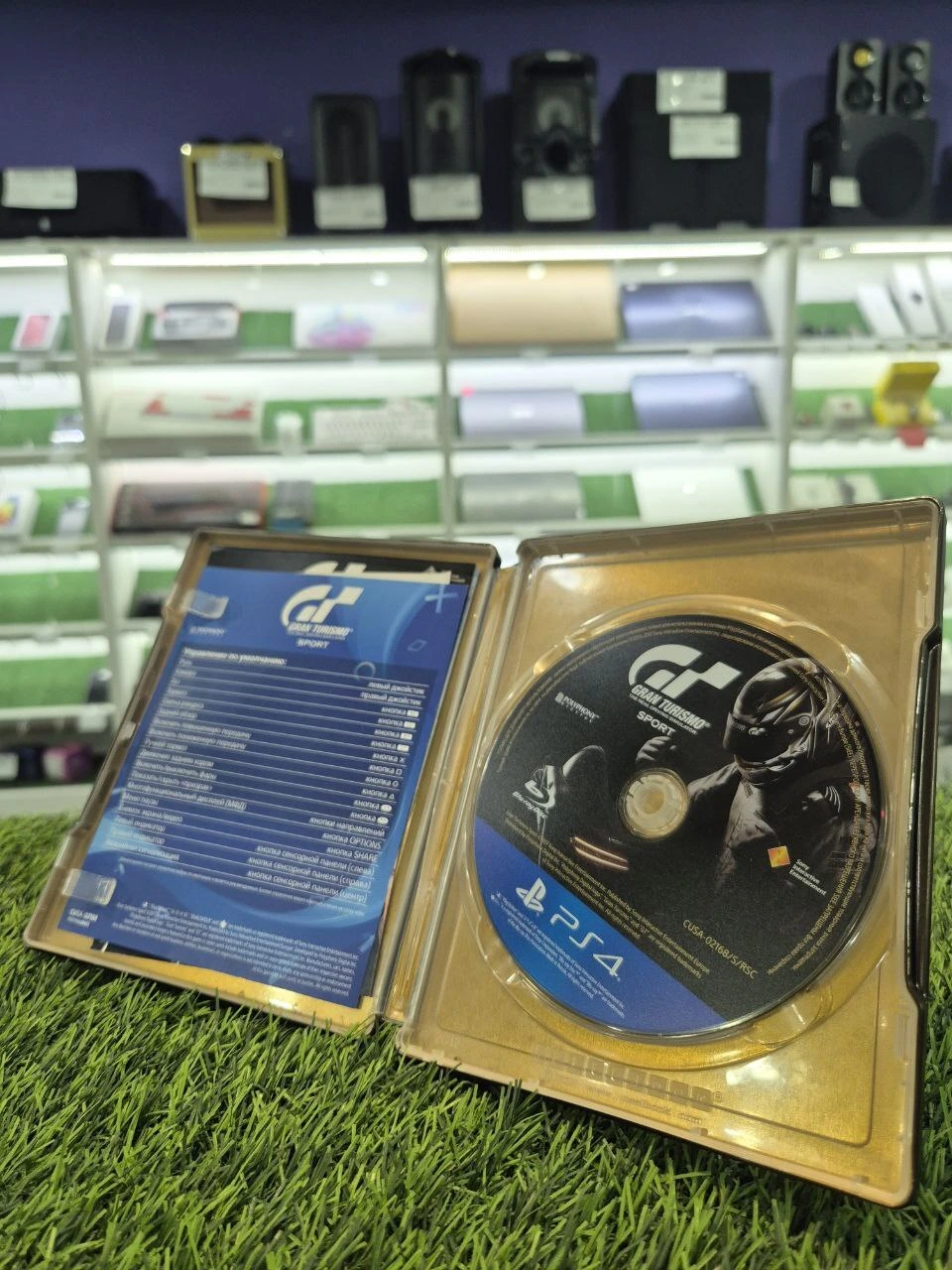 Диск ps 4 gran turismo sport