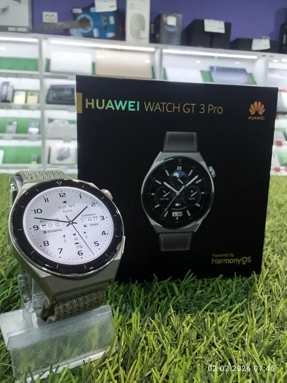 Смарт часы HUAWEI WATCH GT 3 Pro Titanium