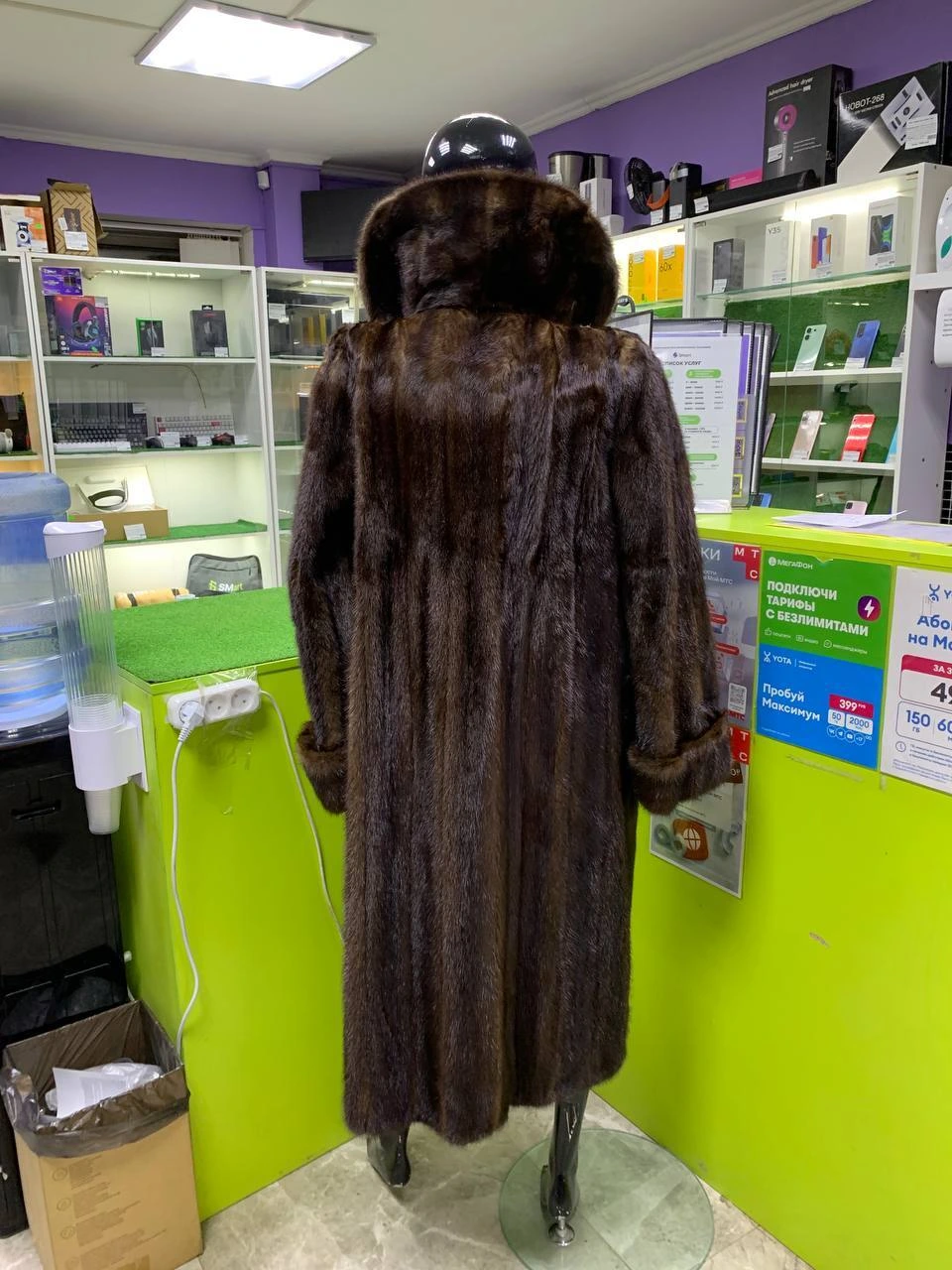 Норковая шуба