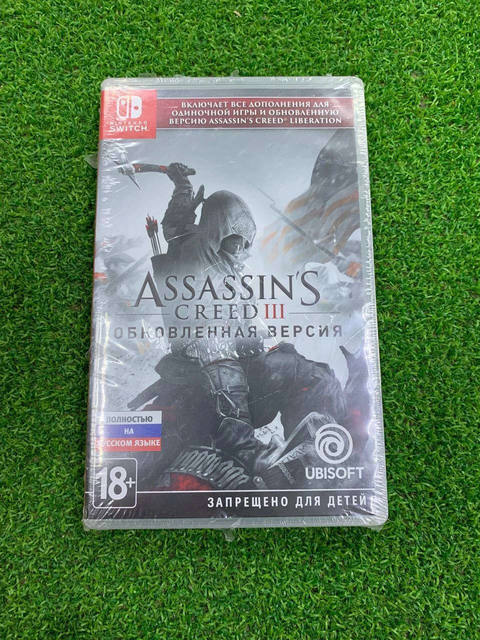 Диск на Nintendo Switch Assasins Creed 3 Обновленная версия