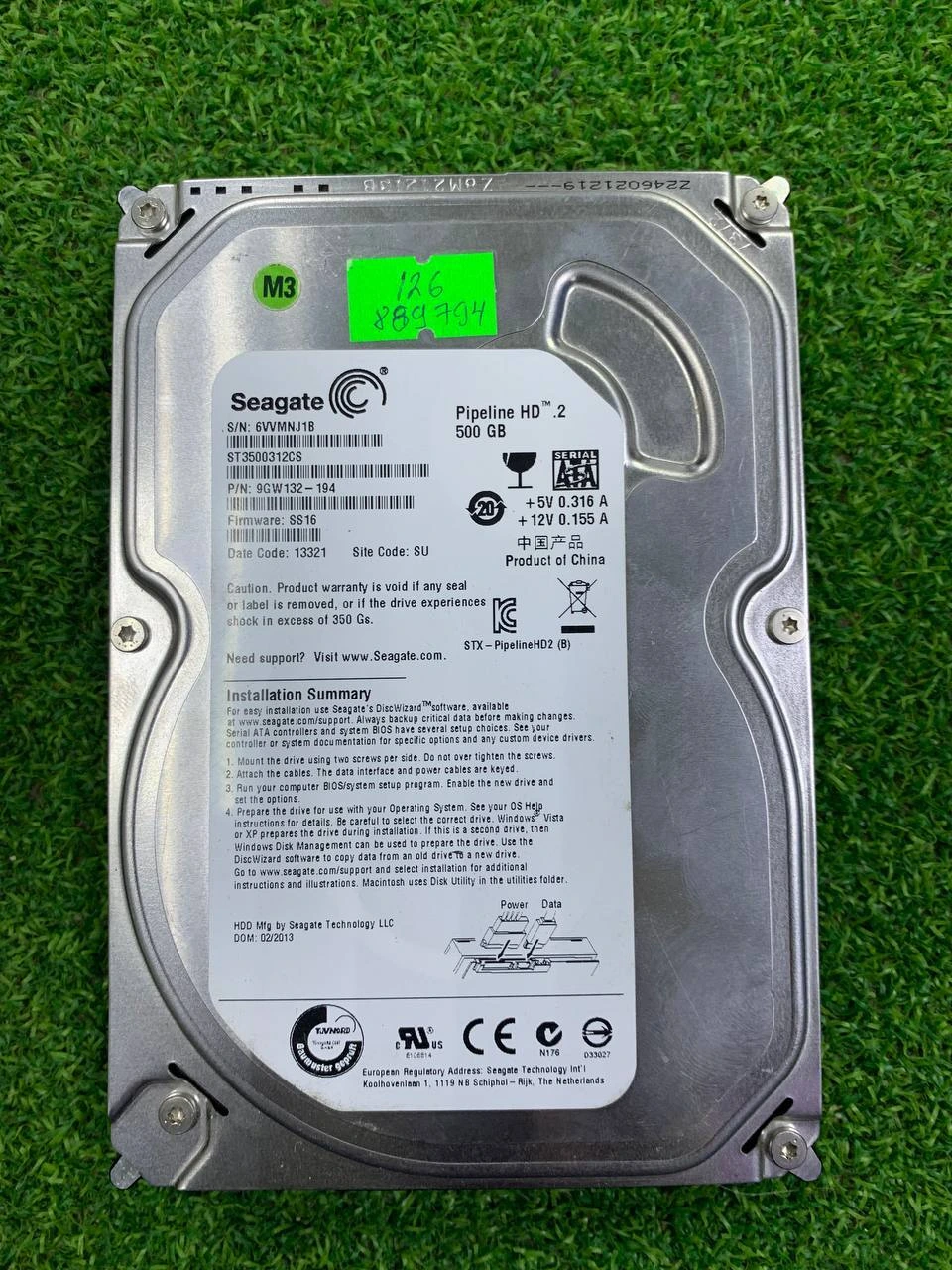 Жесткий диск Seagate Pipeline HD 500gb