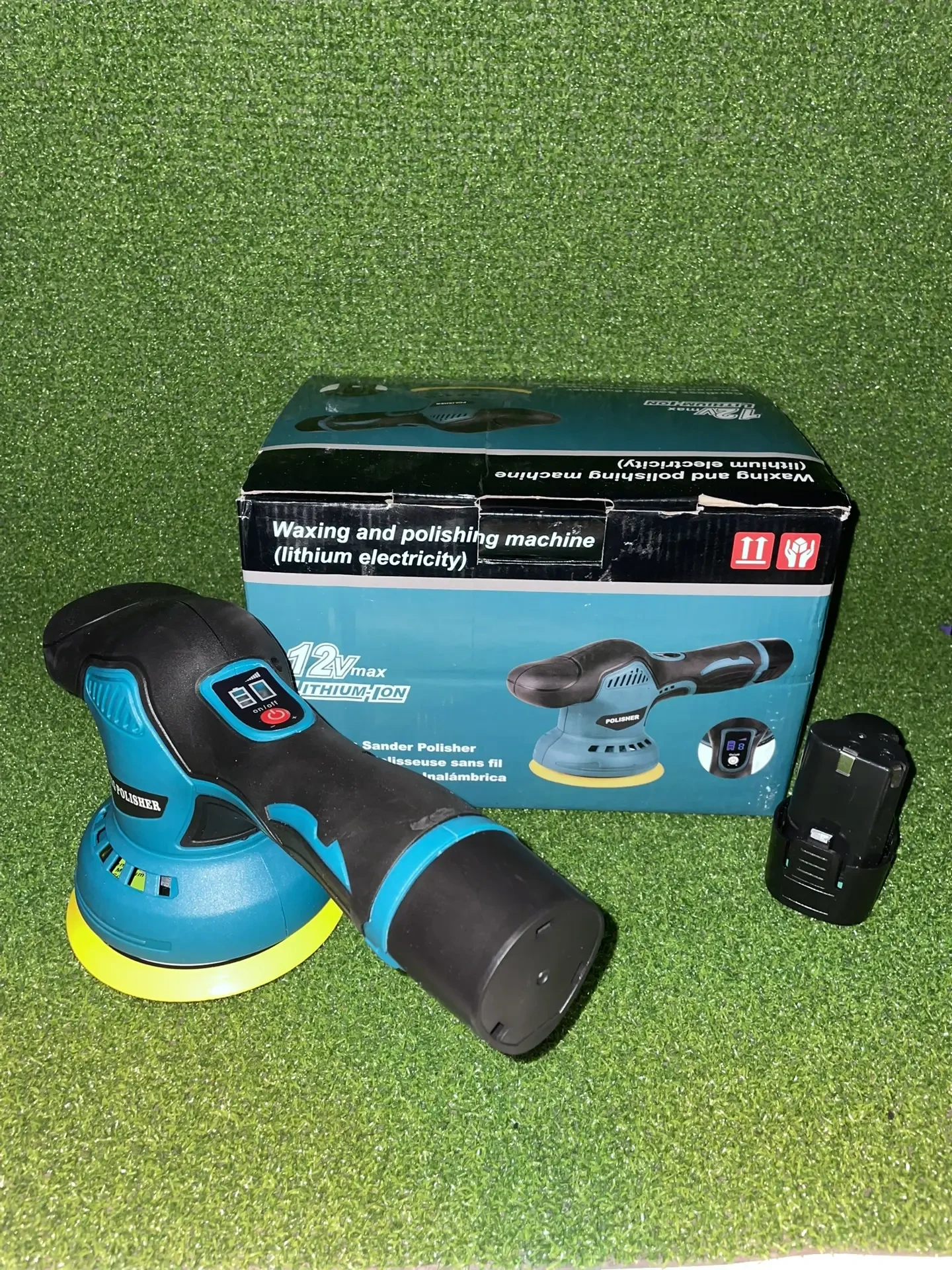 lithium-ion 12v polisher