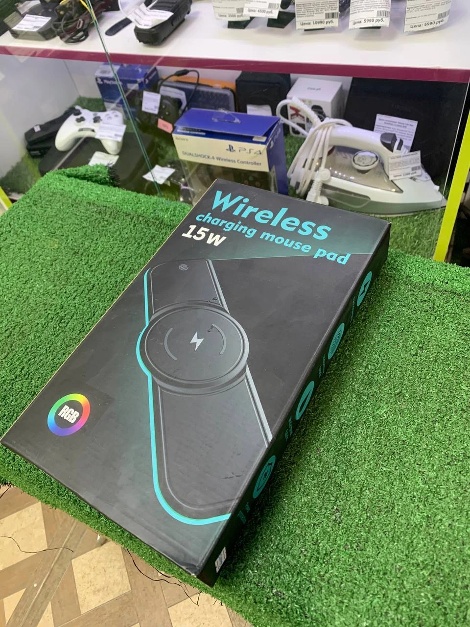 Игровой коврик ODZone с беспроводной зарядкой