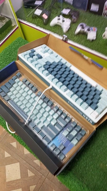 Игровая клавиатура Thunderobot K87R Sage Green