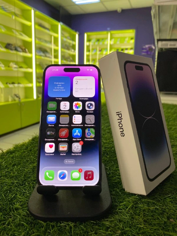 Смартфон iPhone 14 Pro 256 ГБ черный