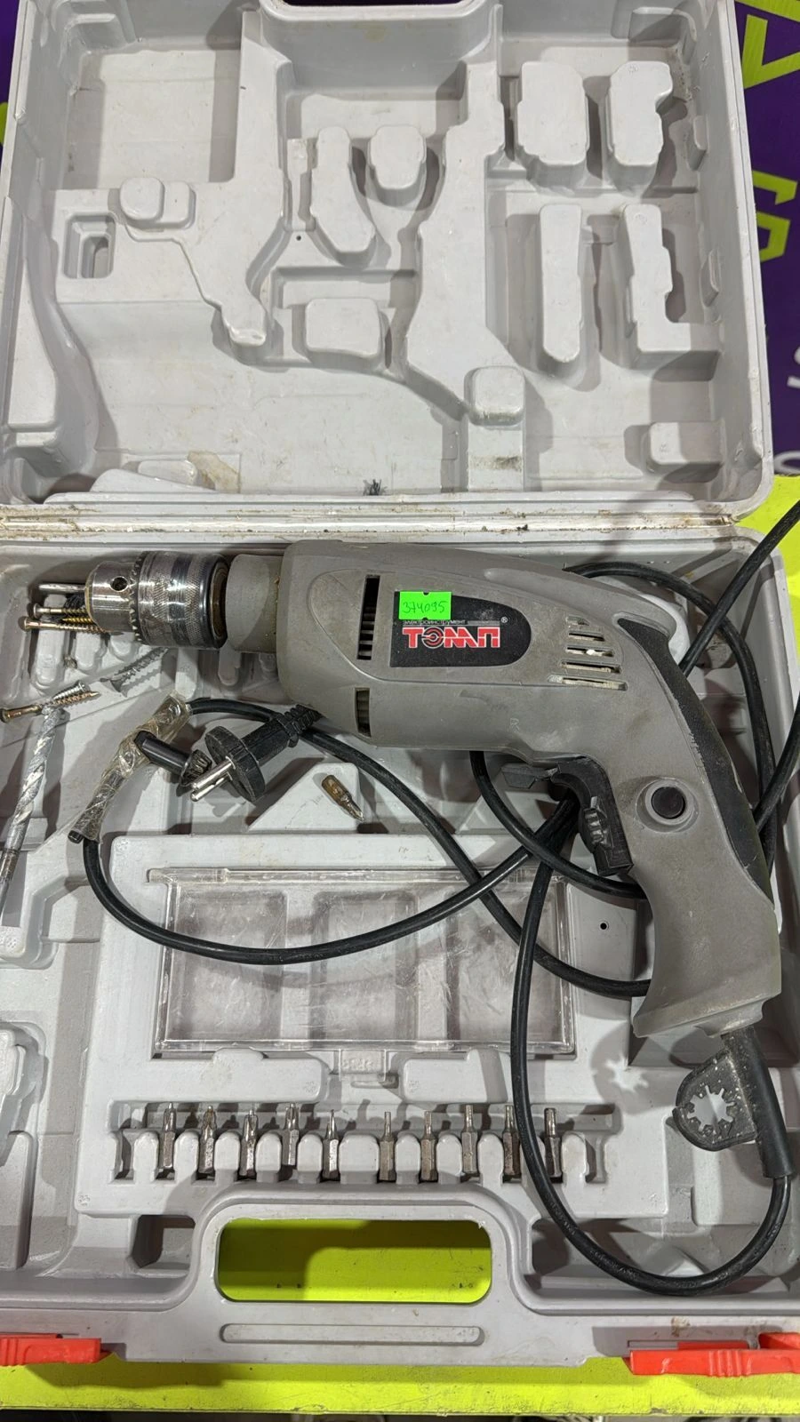 дрель томп ду500н
