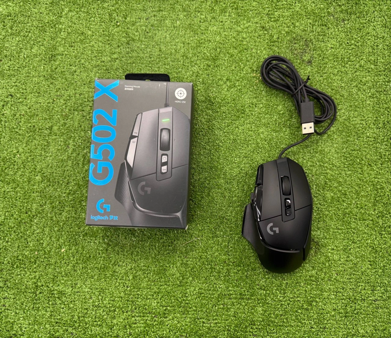 Мышь беспроводная Logitech G502 X [910-006185] черный