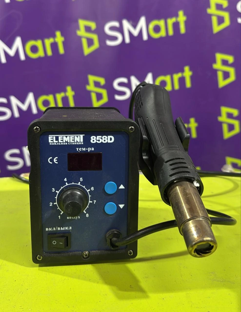 термовоздушная паяльная станция Element 858/858d