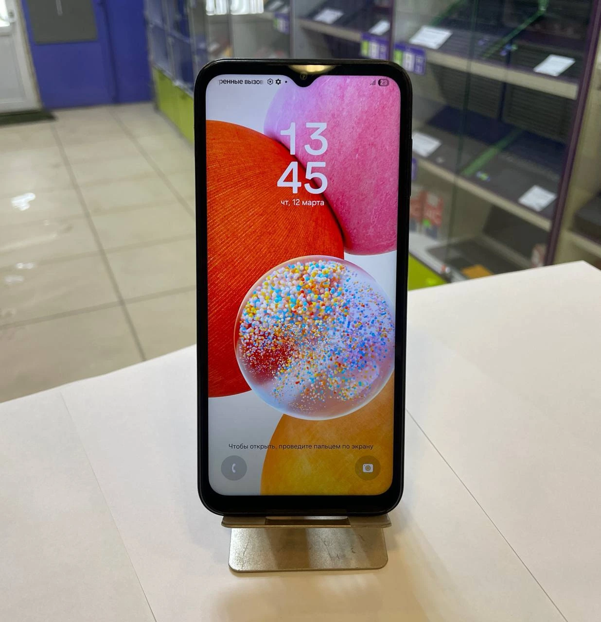 Samsung Galaxy A14, 128 ГБ, черный, 4 ГБ