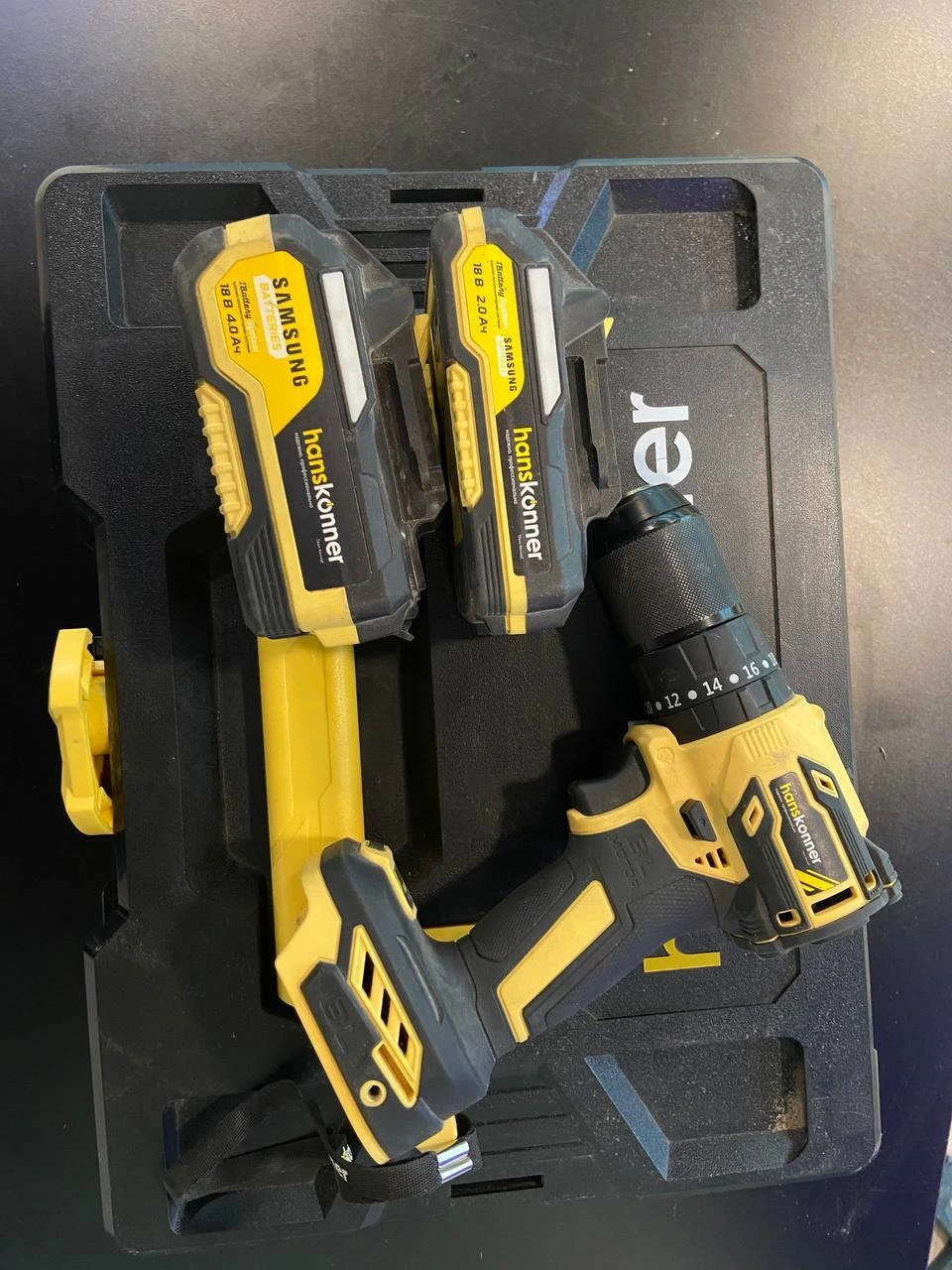 Дрель-шуруповерт Hanskonner HCD2065PRO