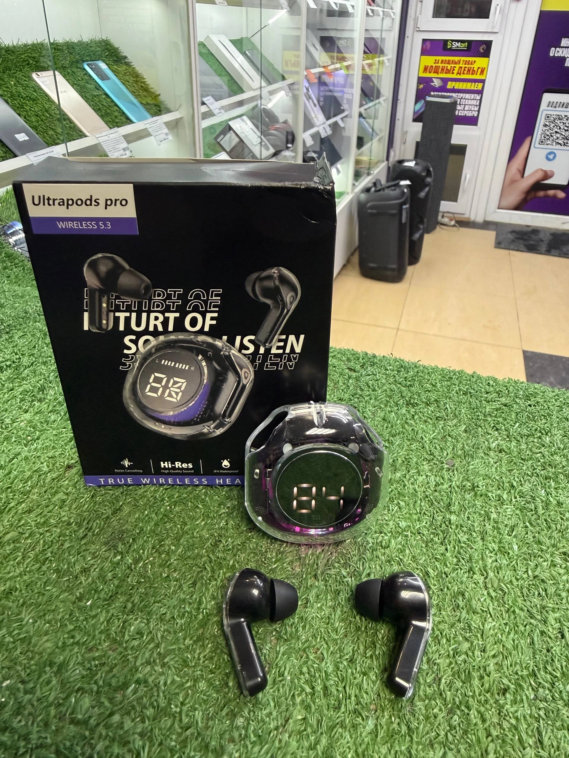 Новые наушники Ultrapods PRO (Черный)