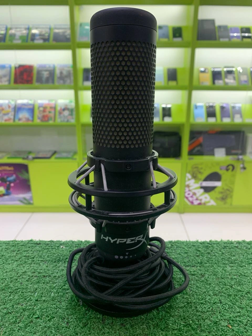 Игровой микрофон для компьютера HyperX Quadcast S Black