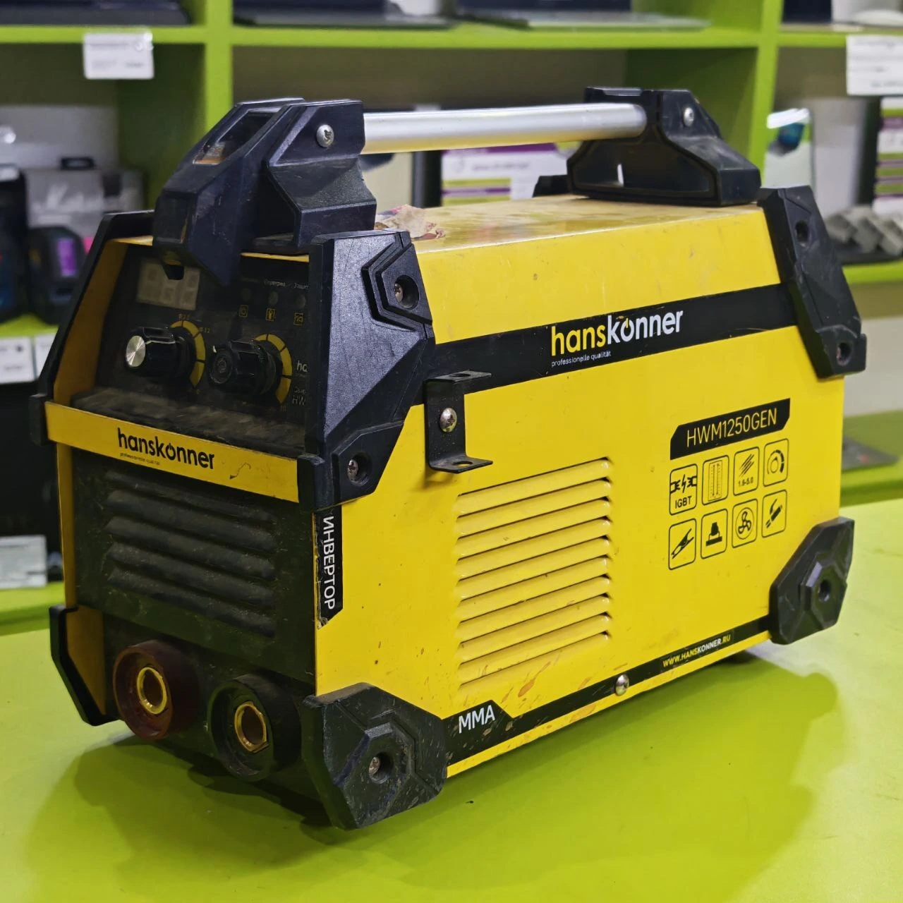 Сварочный инвертор Hanskonner HWM1250GEN