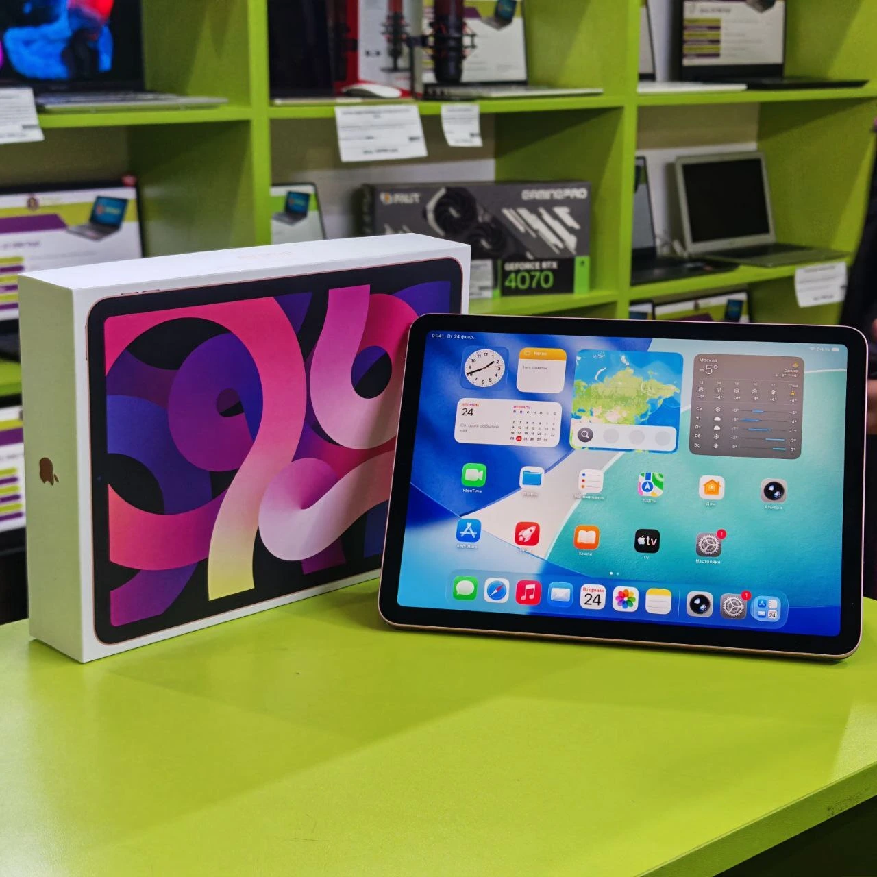 Планшет , iPad Air (4-го поколения) (2020), 64 ГБ