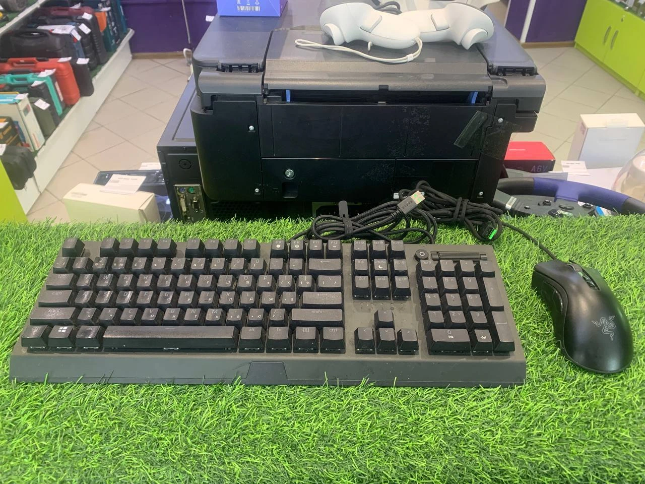 комплект Razer (клавиатура+мышь)