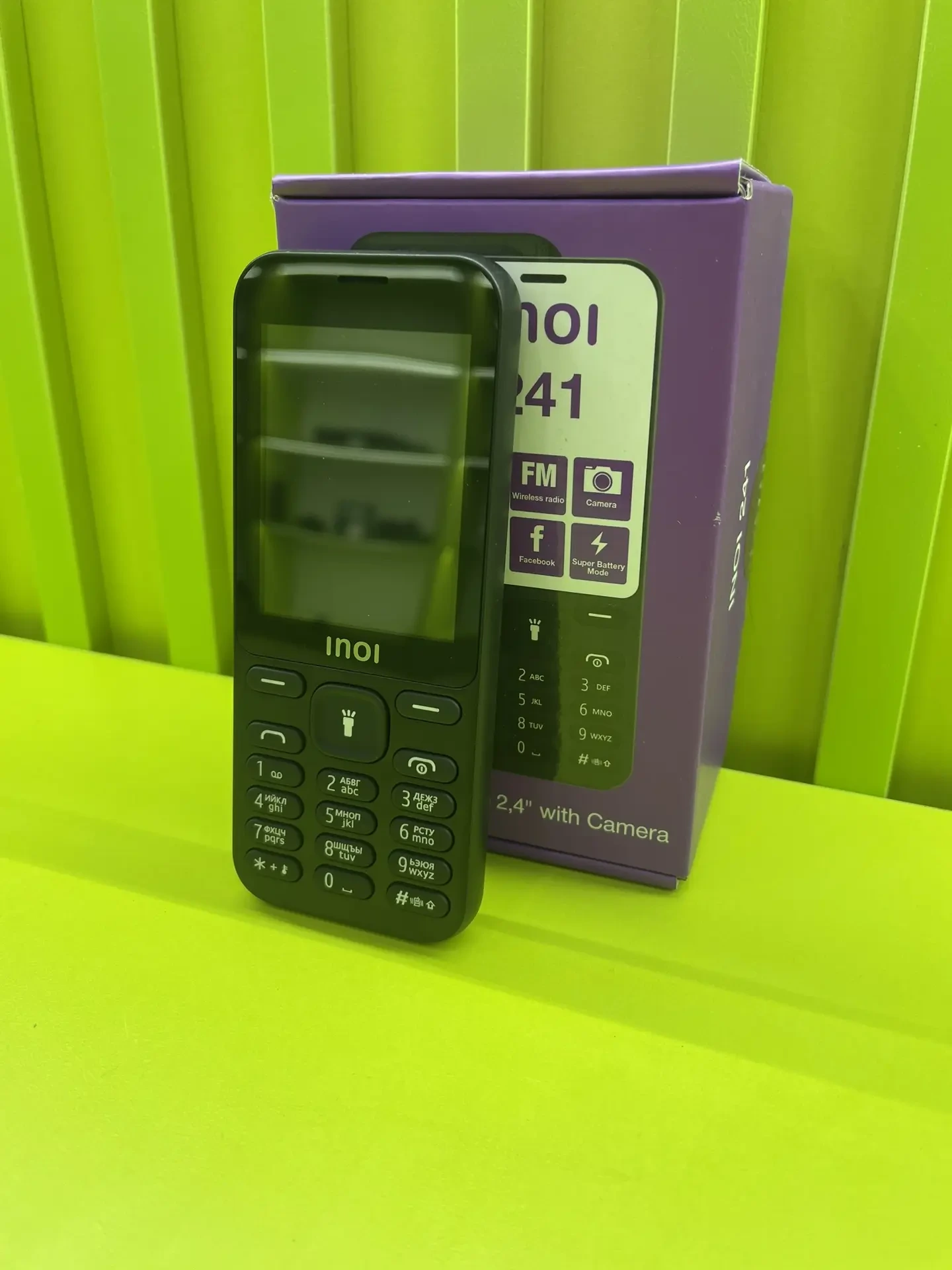 Кнопочный телефон inoi 32gb Black