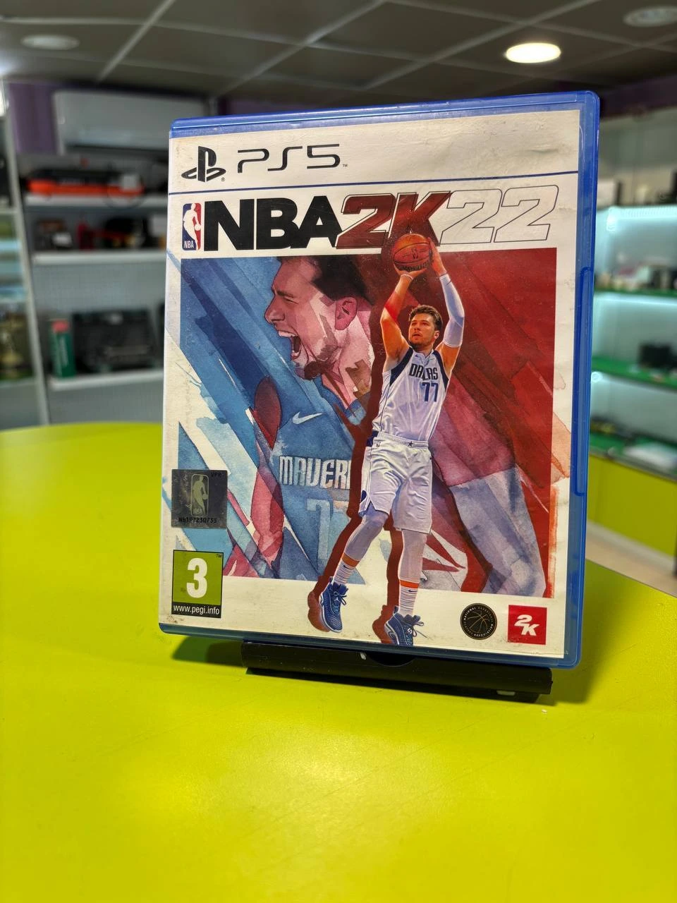 Диск на PS5 NBA 2K22