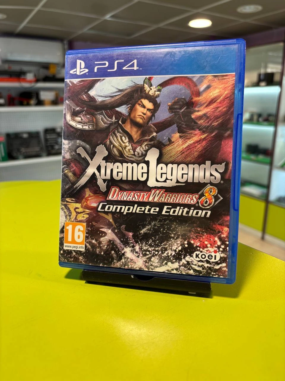Диск на PS4 Dynasty Warriors 8