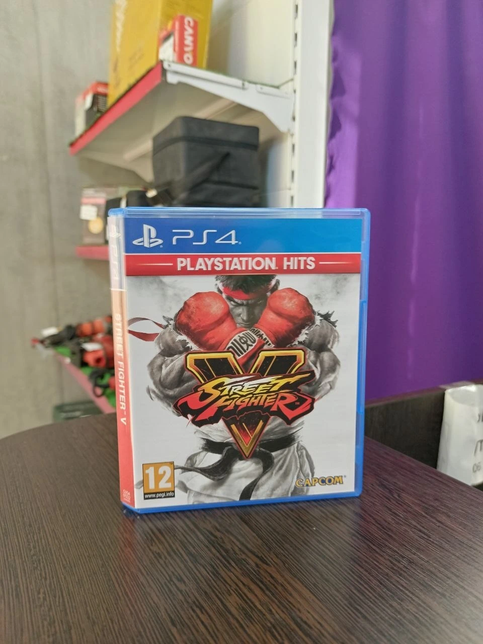 PS4 диск Street Fighter