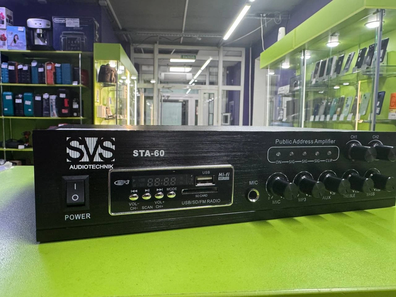 Микшер-усилитель SVS Audiotechnik STA-60