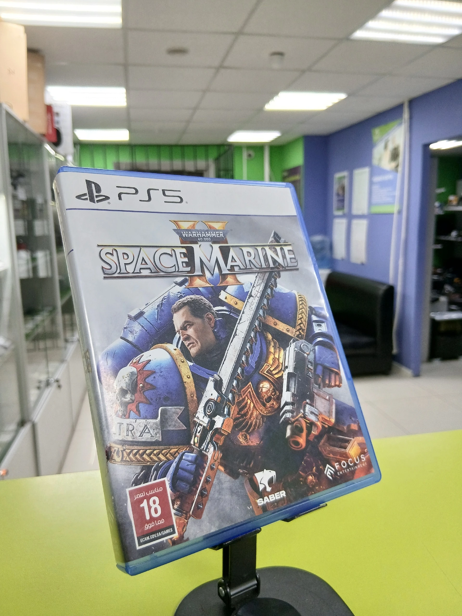 Диск PS5 SPACE MARINE