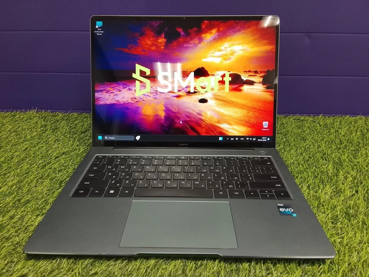Ноутбук HUAWEI 14.2" MateBook 14S HKF-X серый