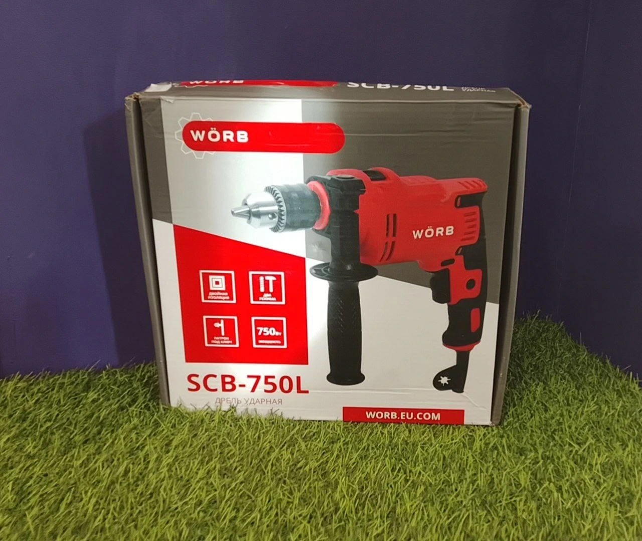 Ударная дрель W RB SCB-750L