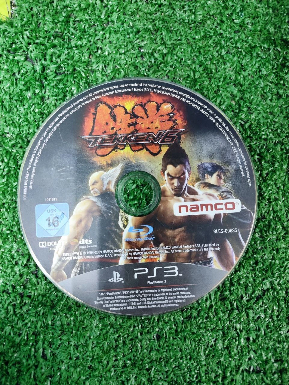 Диск для PS3 TEKKEN 6