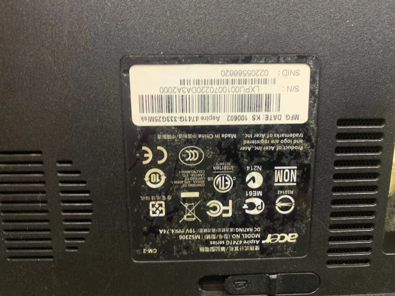 Ноутбук Acer i3-M330/ 3Gb/ Nvidia 310M
