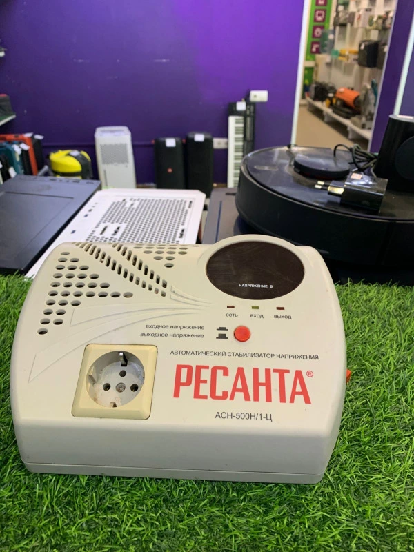 Стабилизатор напряжения Ресанта асн-500 Н/1-Ц