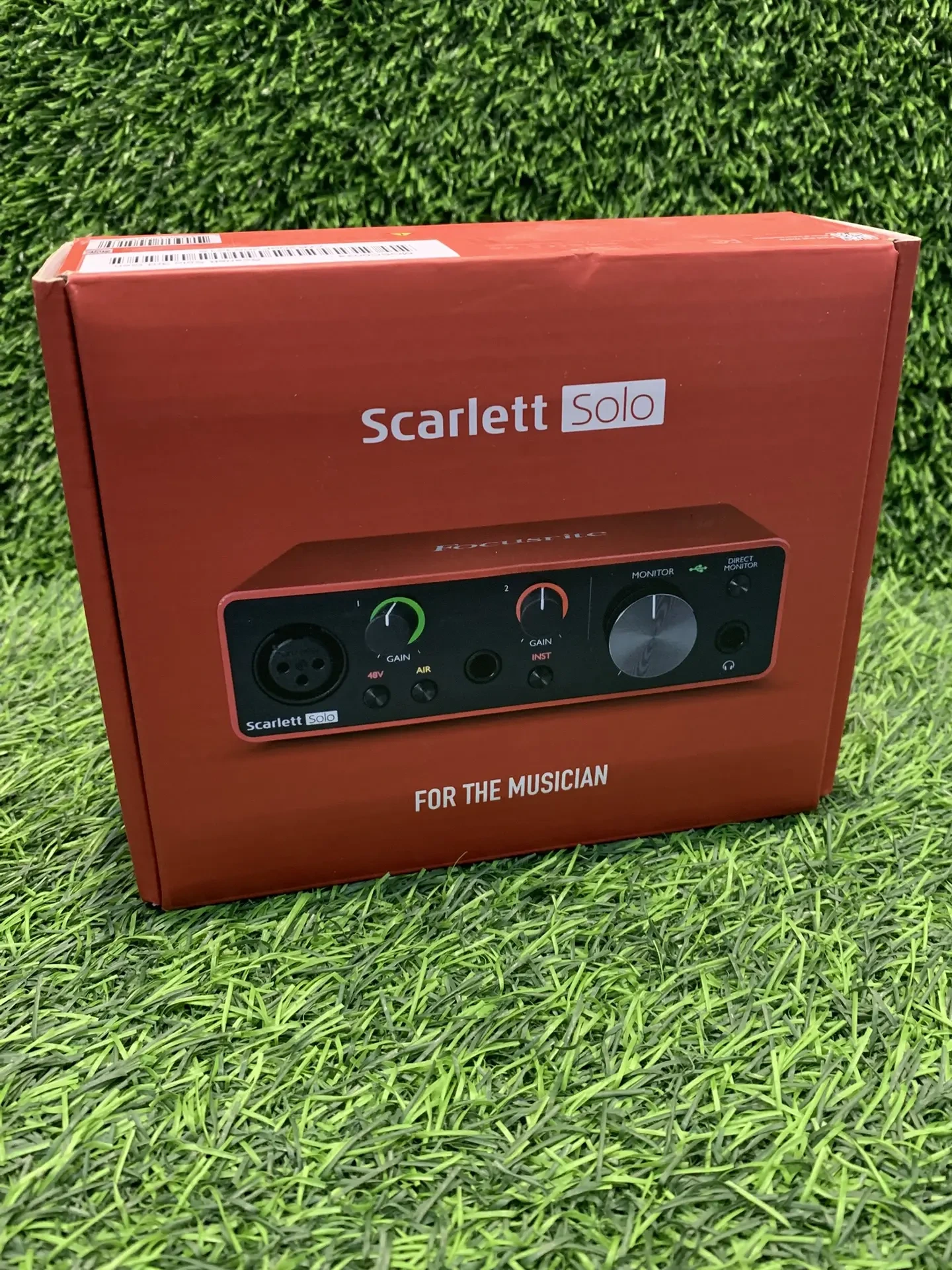 Звуковая карта Focusrite Scarlett Solo 4th Gen