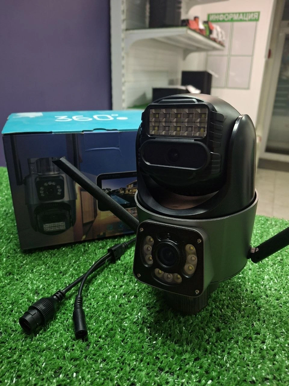 Камера видеонаблюдения iC See WiFi/4G Smart Camera