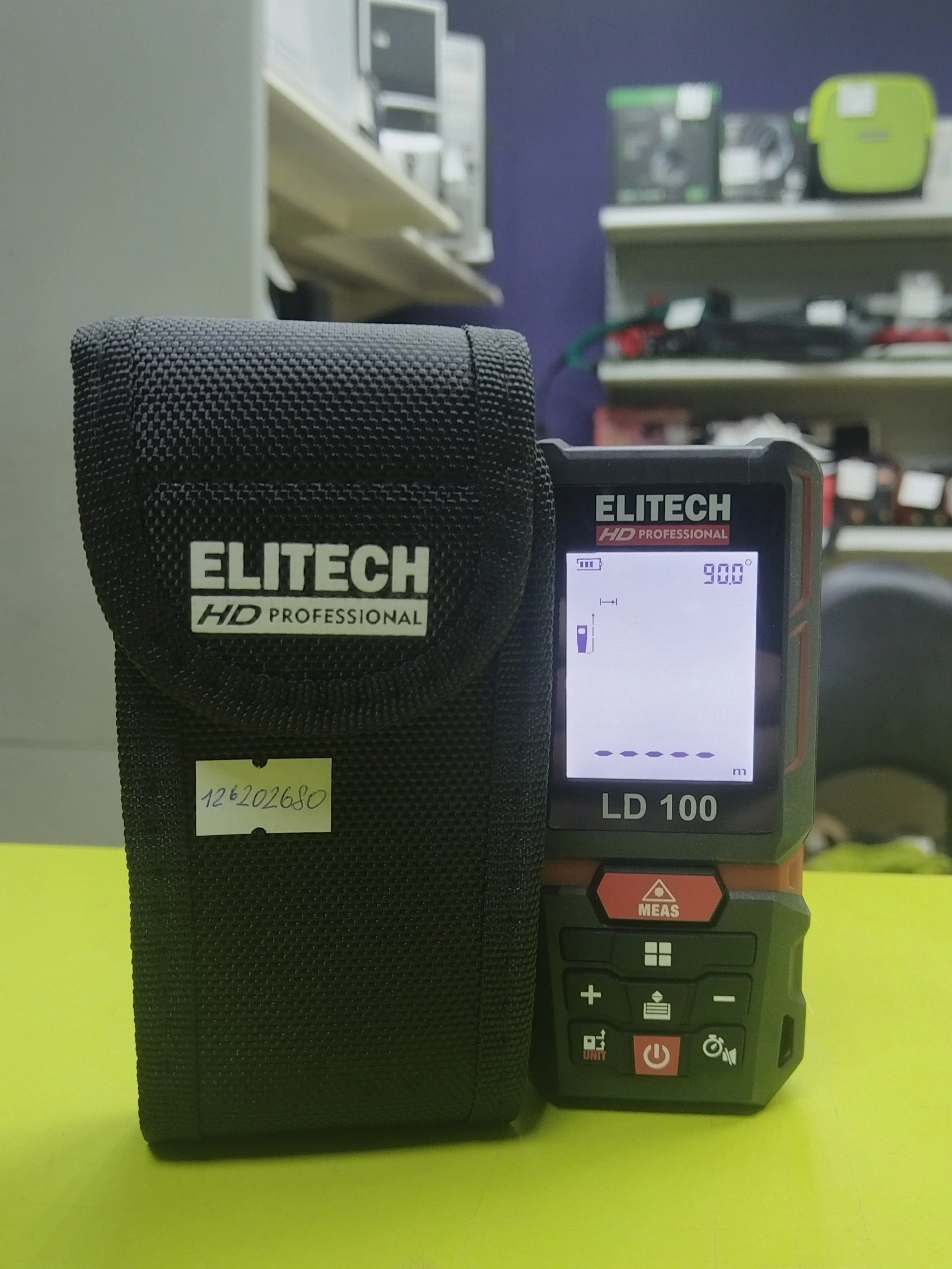 Дальномер Лазерный Elitech HD Professional LD 100