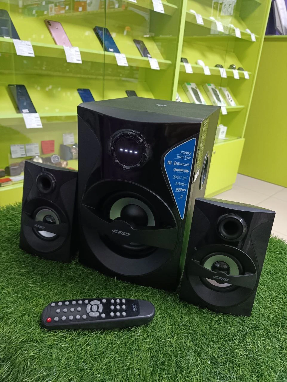 Колонки F&D F380X черный