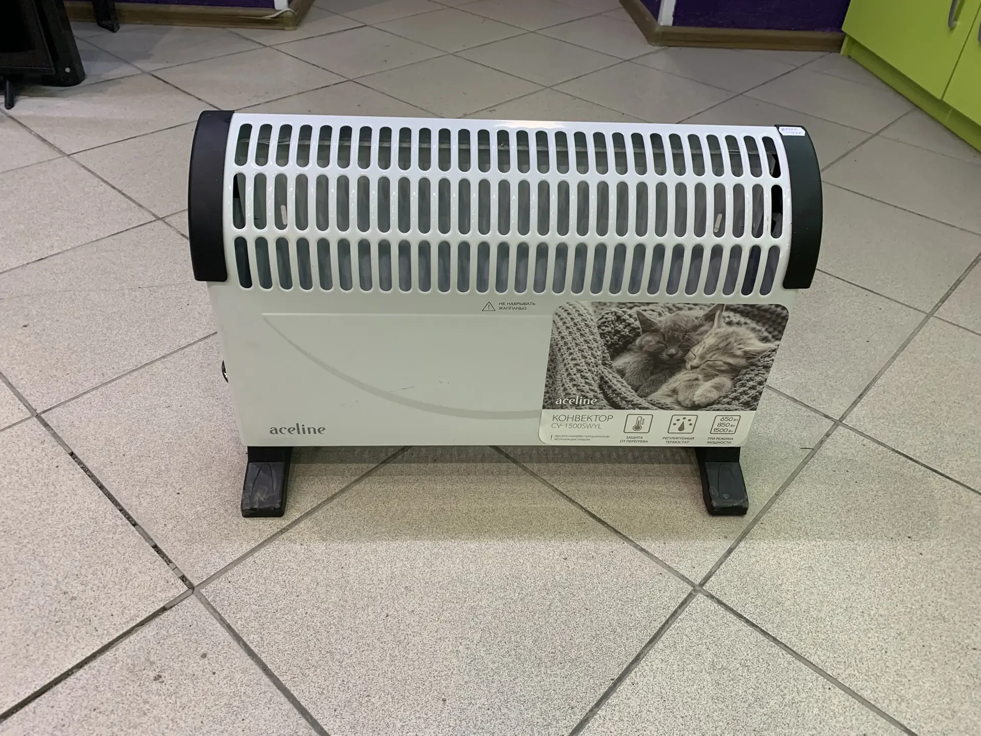 Конвектор aceline 1500вт cv-1500swyl