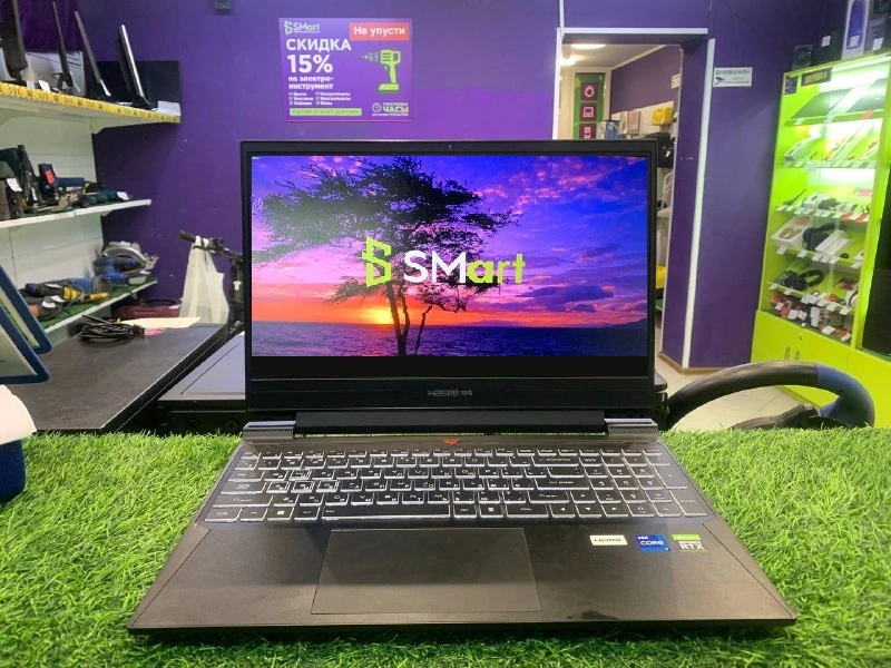 Ноутбук Hasee i7, rtx 3060