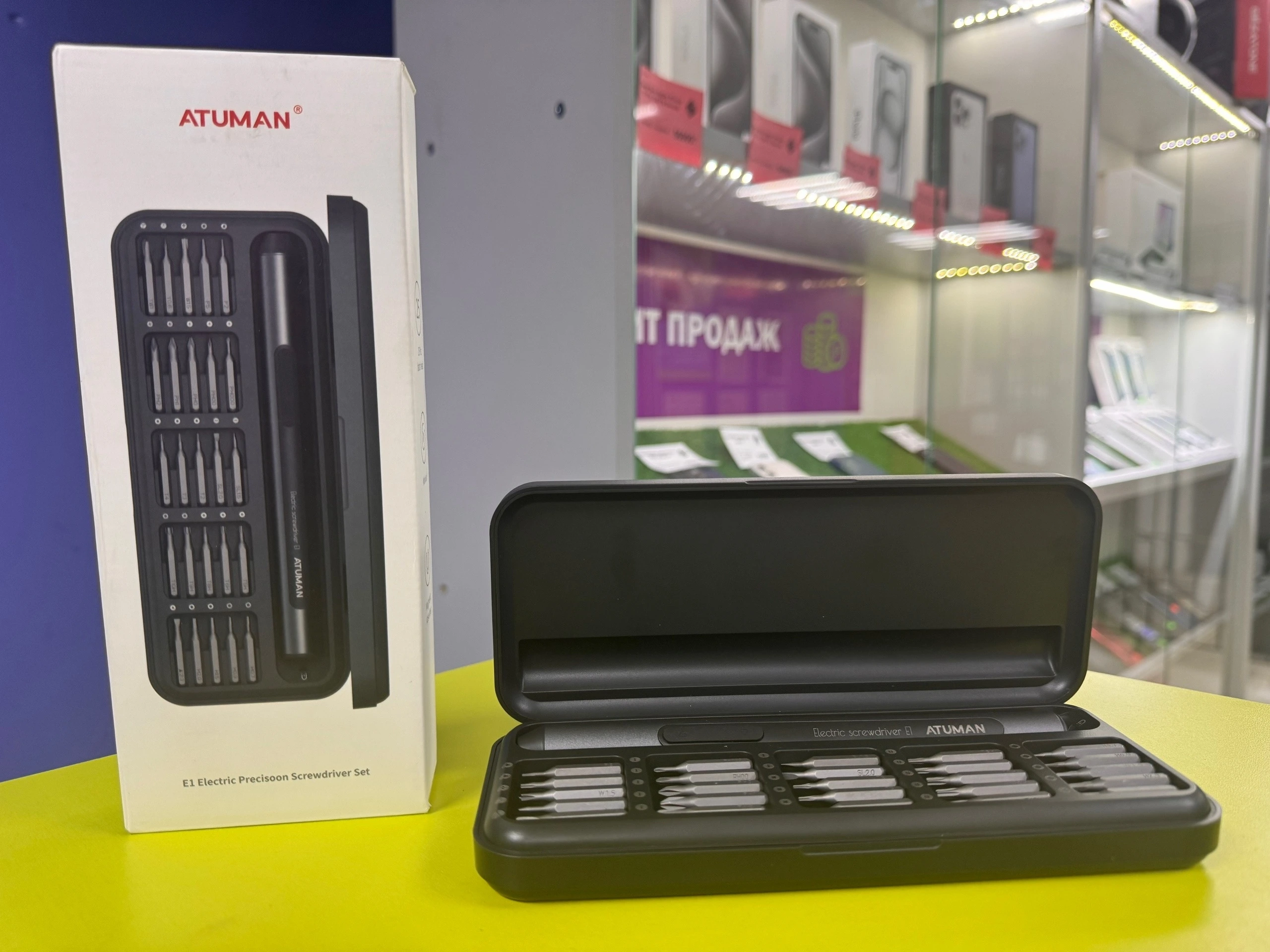 Электрическая отвертка Atuman E1