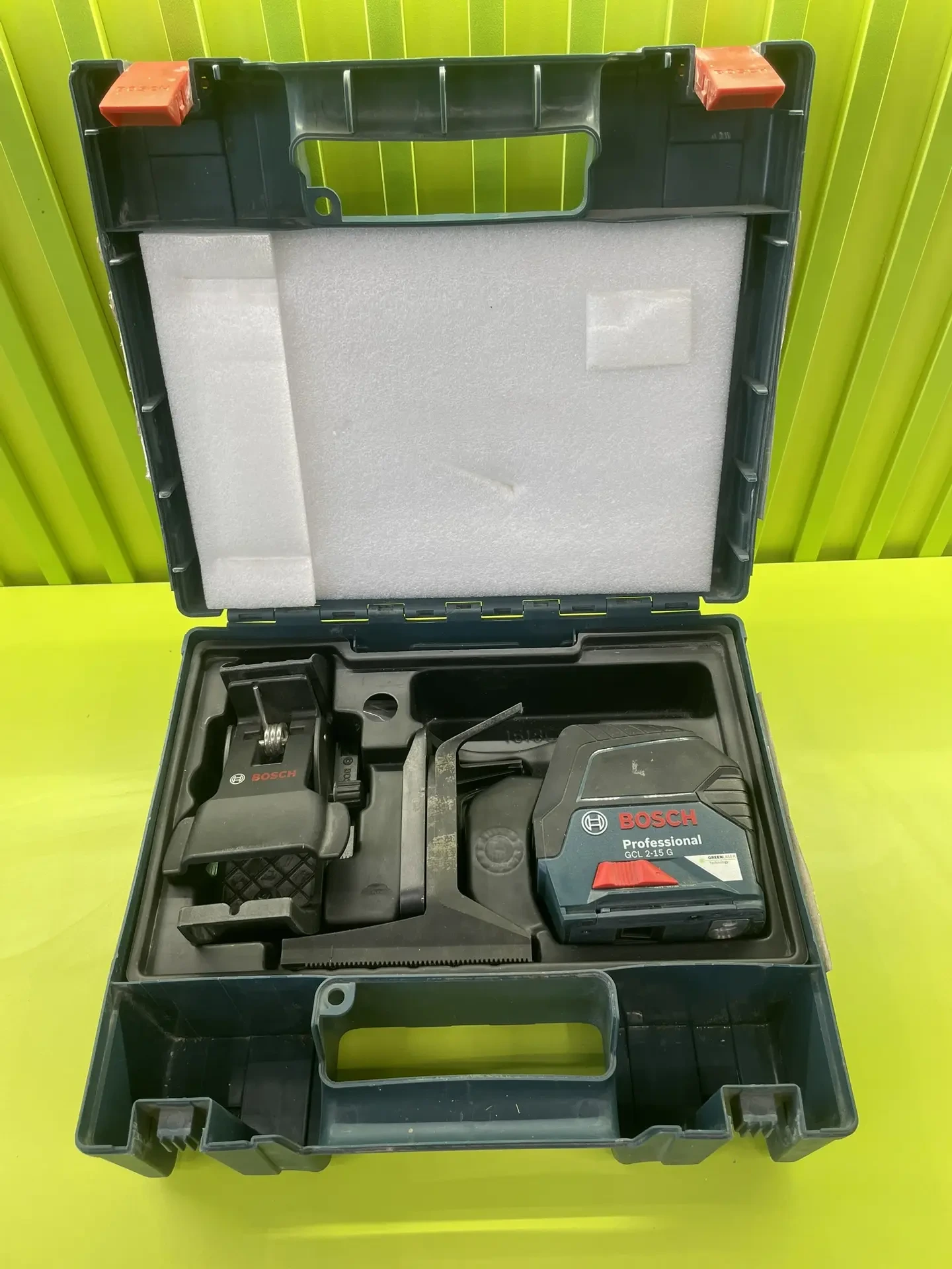 лазерный уровень с дальномером bosch gcl 2-15g