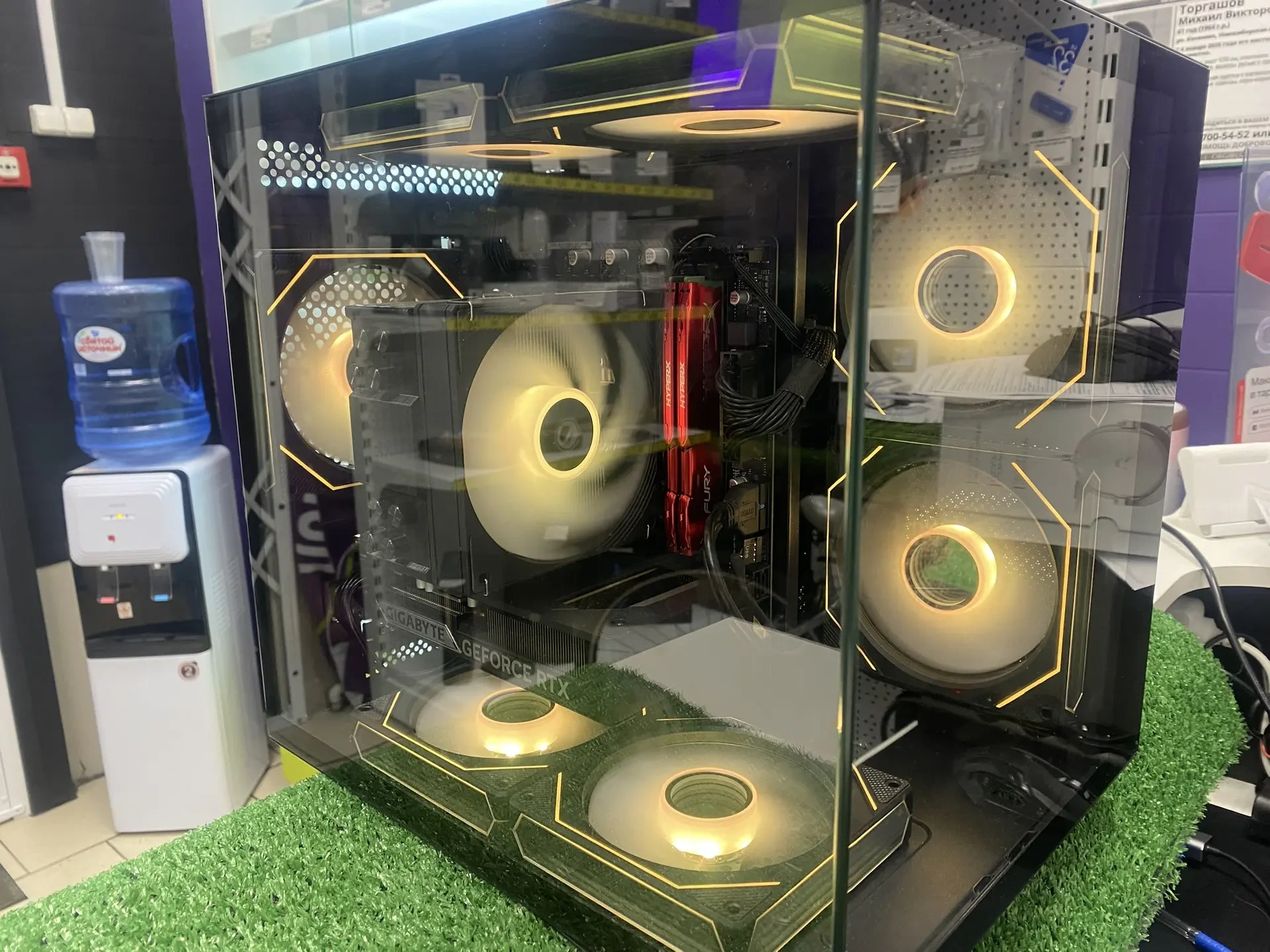 Системный блок Ardor Gaming I5-12400f Gigabyte RTX 5060 8gb 500gb M.2 SSD 16 Gb RAM
