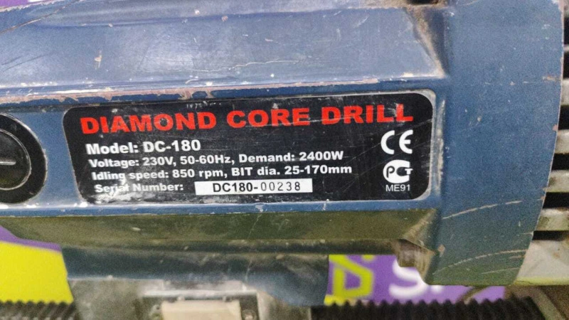 Установка алмазного бурения ELMOS DC 180 **