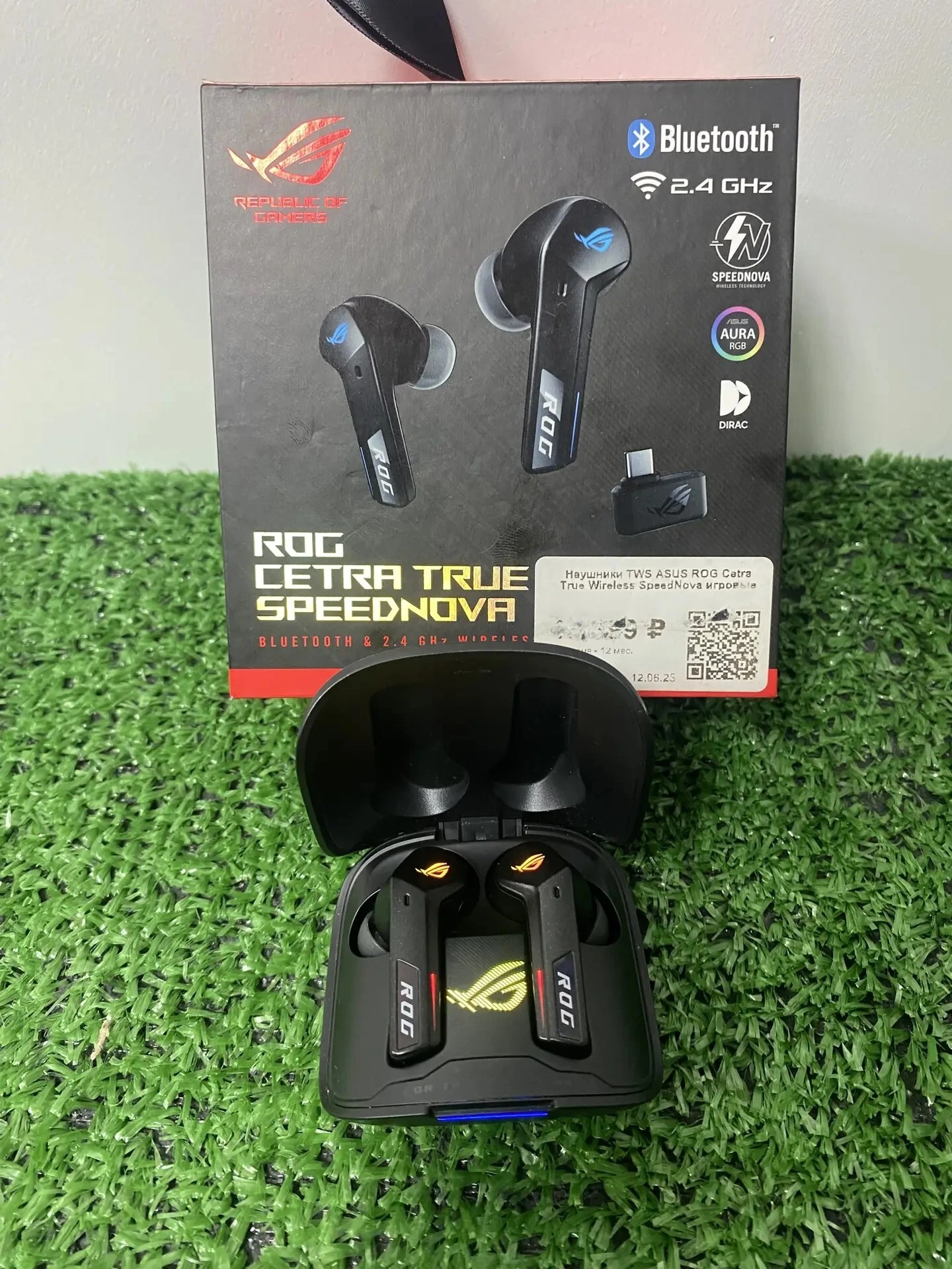 Беспроводные наушники Asus Rog Certa True Wireless SpeedNova