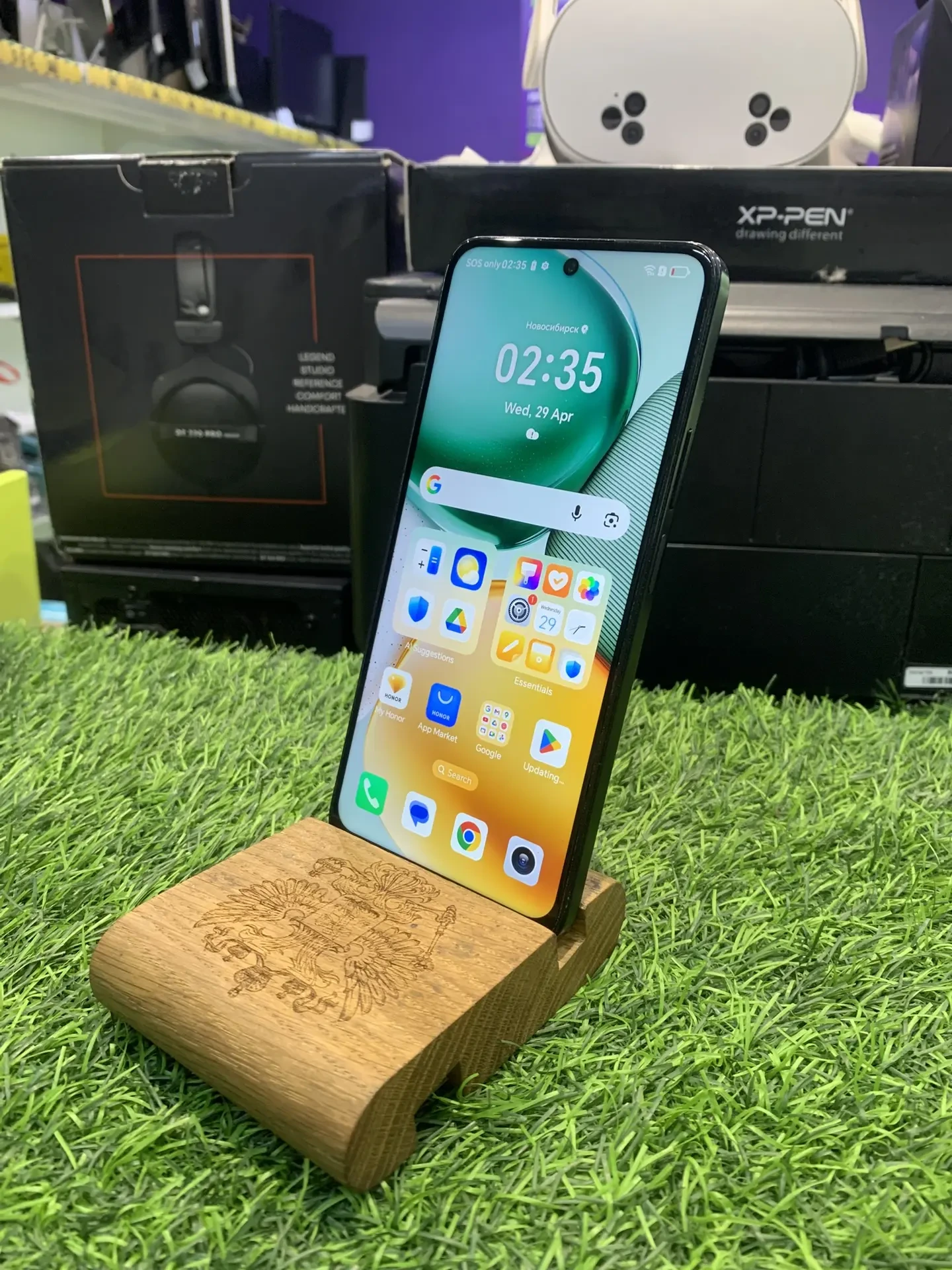 Смартфон Honor x7c, 8/256, черный