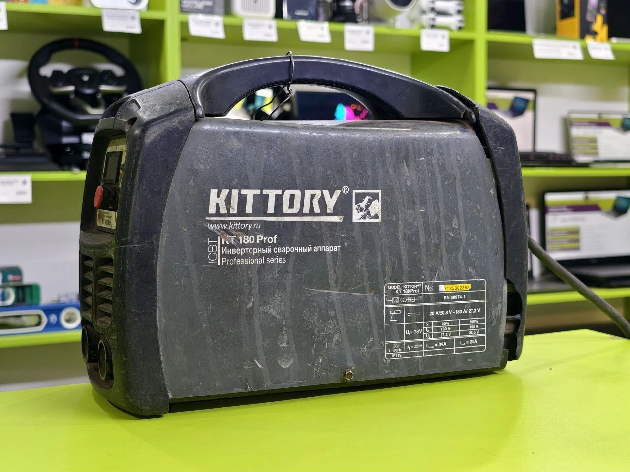 Сварочный аппарат инверторный Kittory KT 180 Prof
