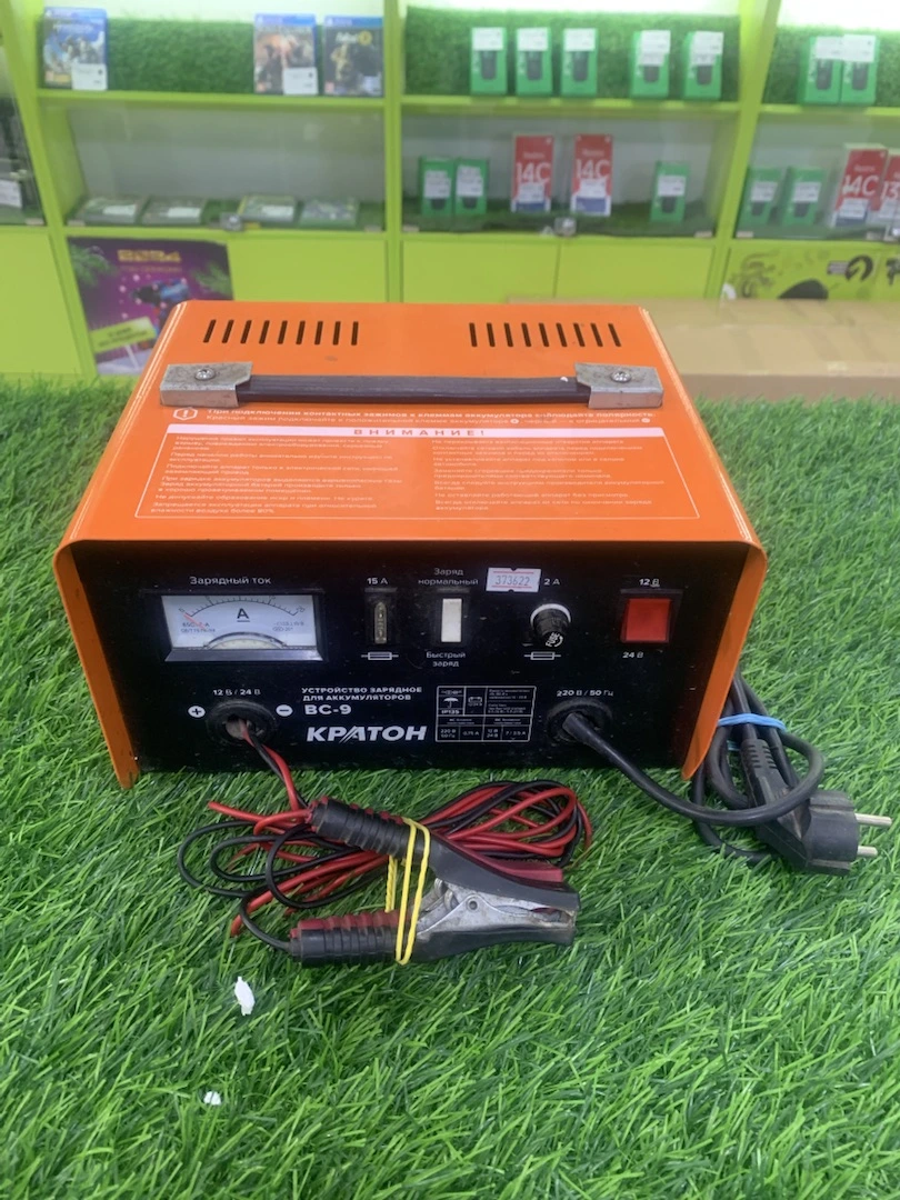 Зарядное устройство для аккумулятора 12V Кратон ВС-9